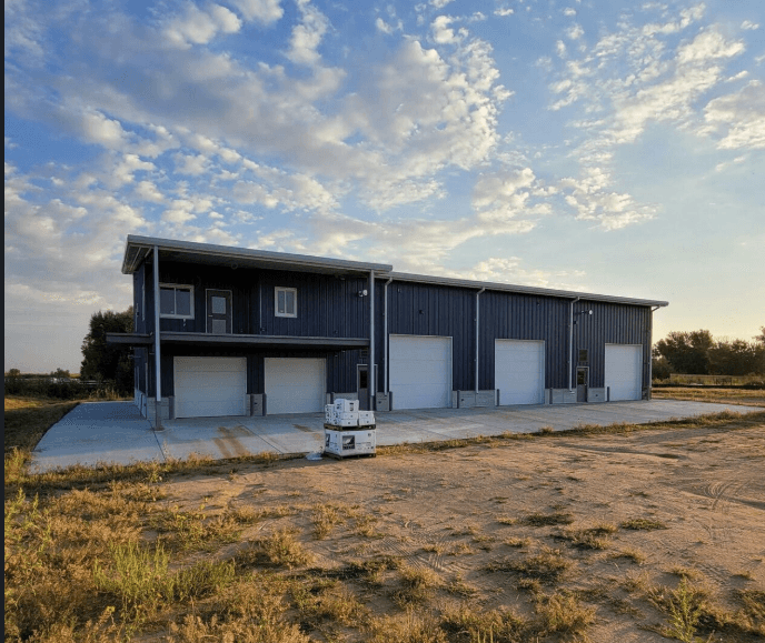 Shop metal building project