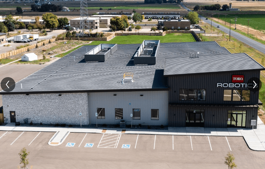 Robotics facility metal building project